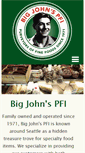 Mobile Screenshot of bigjohnspfi.com